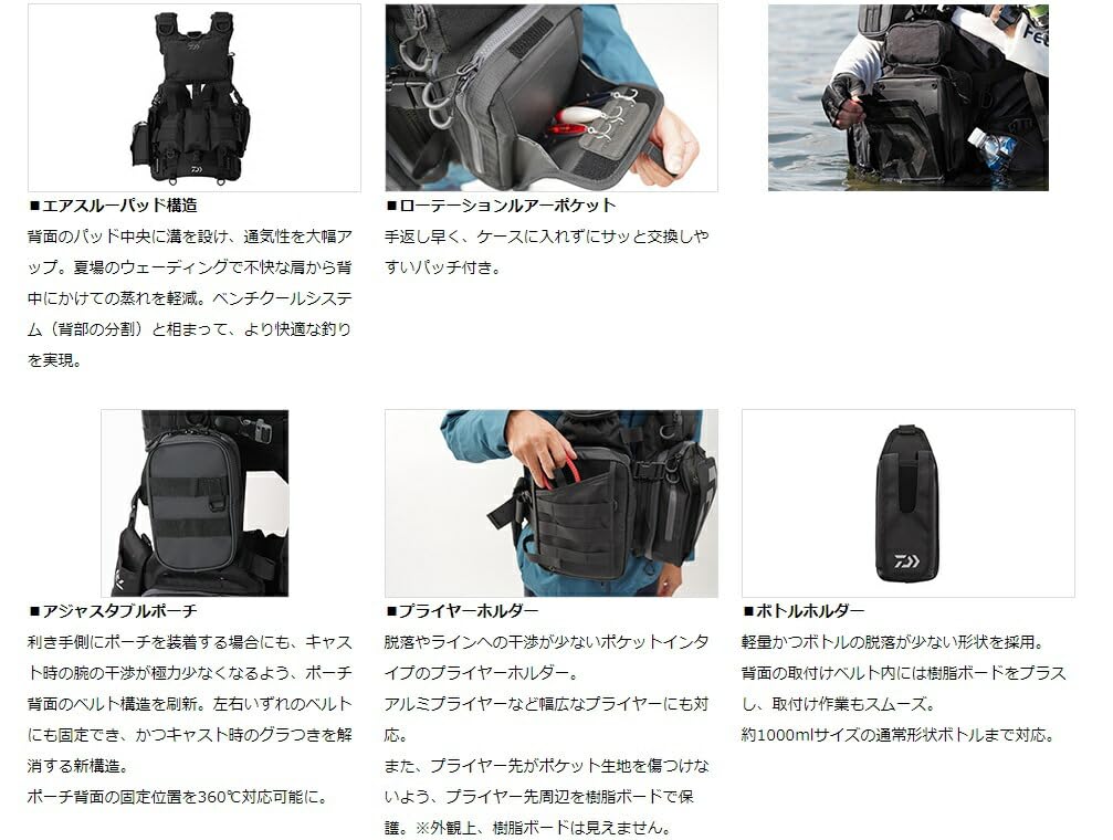 Amazon | ダイワ(DAIWA)自動膨張/ライフジャケット DF-6122 ブラウン