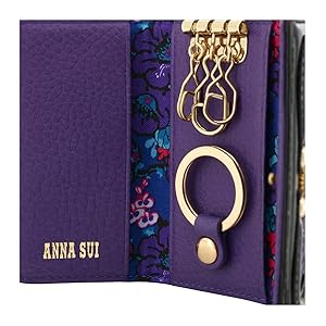 [ANNA SUI] キーケース 本革 レディース セルパン 牛革 レザー Amazon | [ANNA SUI] [アナスイ] キーケース 本革 レディース