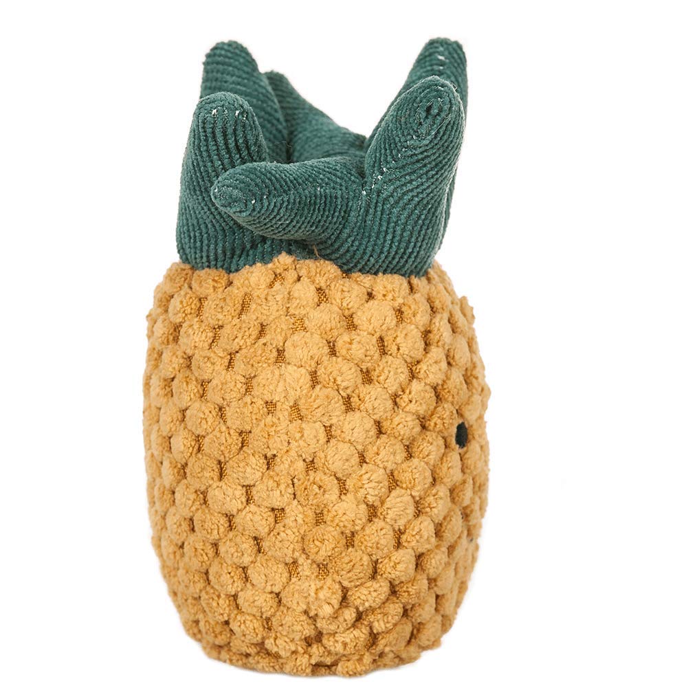 Hochet Peluche Vache Apricot Lamb – 15 Cm, Brosse, Yeux Brodés – Dès 0 Mois, Jouet Sensoriel