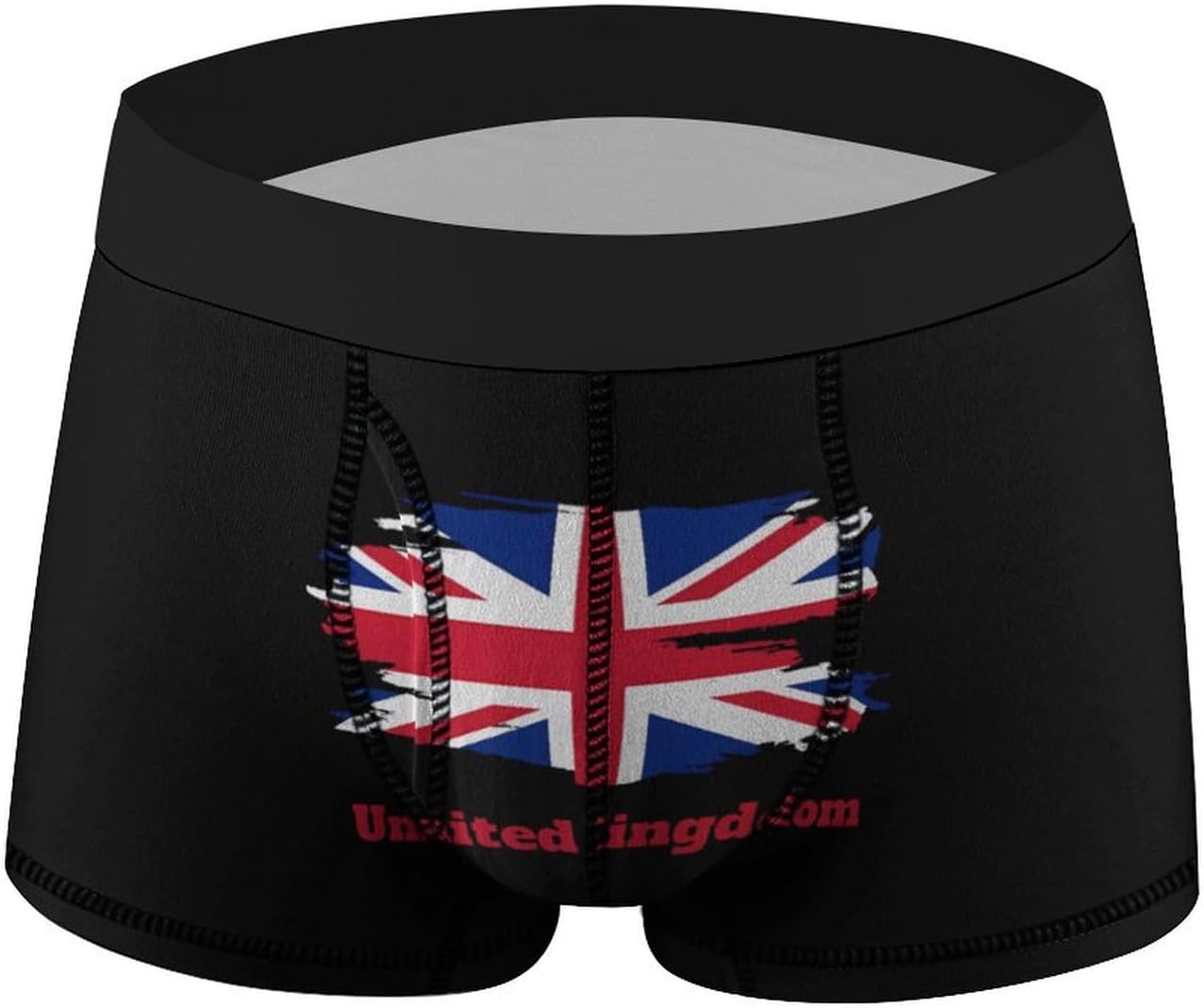 United Kindom Flag Novelty Men's Trunks Soft Breathable Underwear Patterned Stretch Briefs
