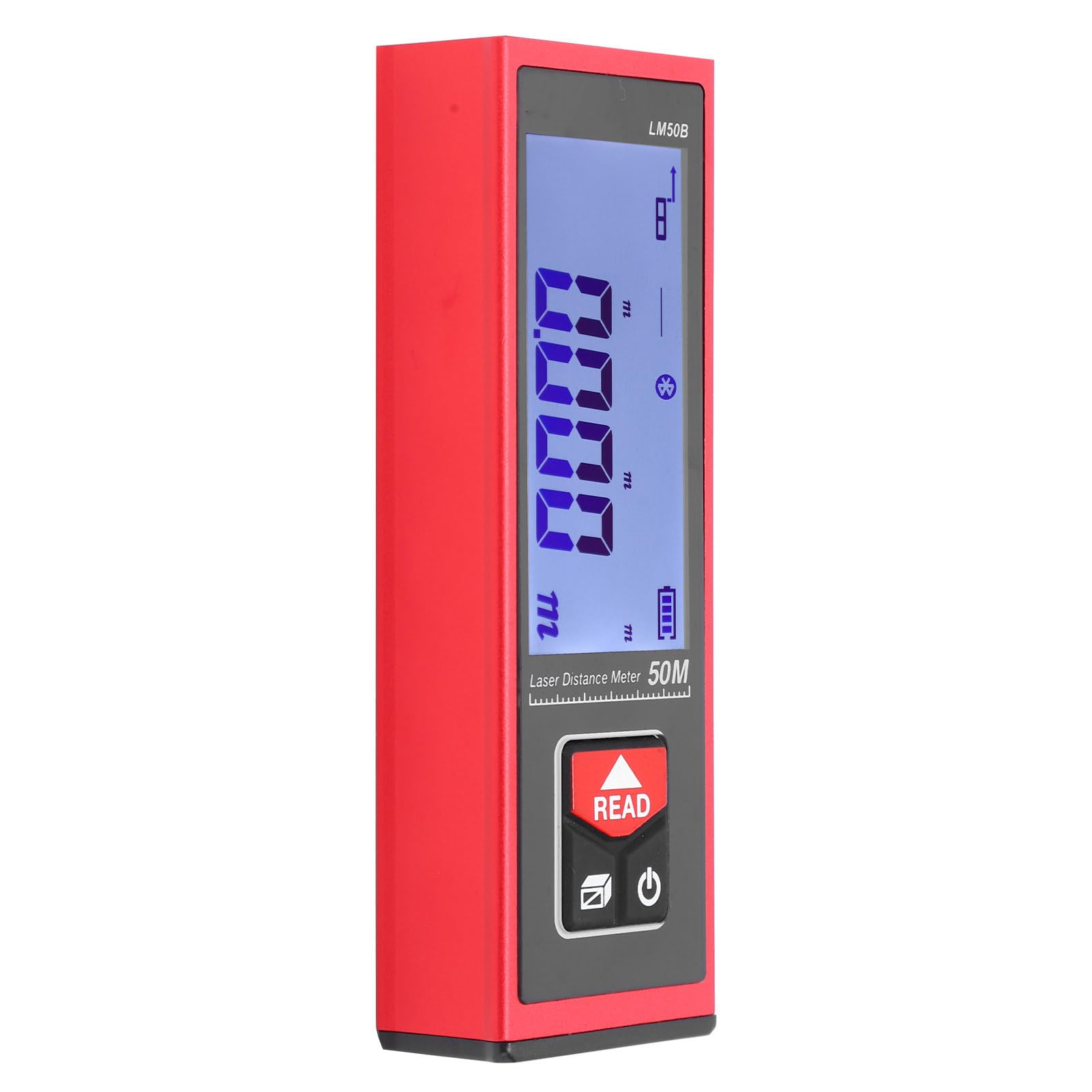 Buscador de Rango láser de Gearwell, medidor de Distancia LM50B 50m, Herramienta de medición de Regla electrónica, Dispositivo de medición láser de Mano, para medición de