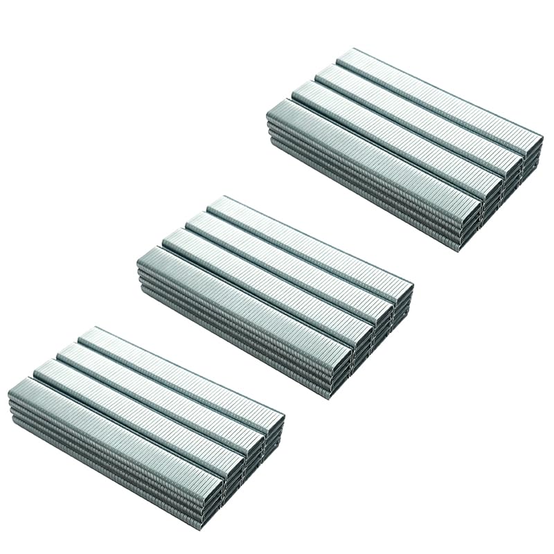 8400pcs 1003J 20Ga 1/8" U-Shaped Galvanized Nails for Woodworking Decor DIY