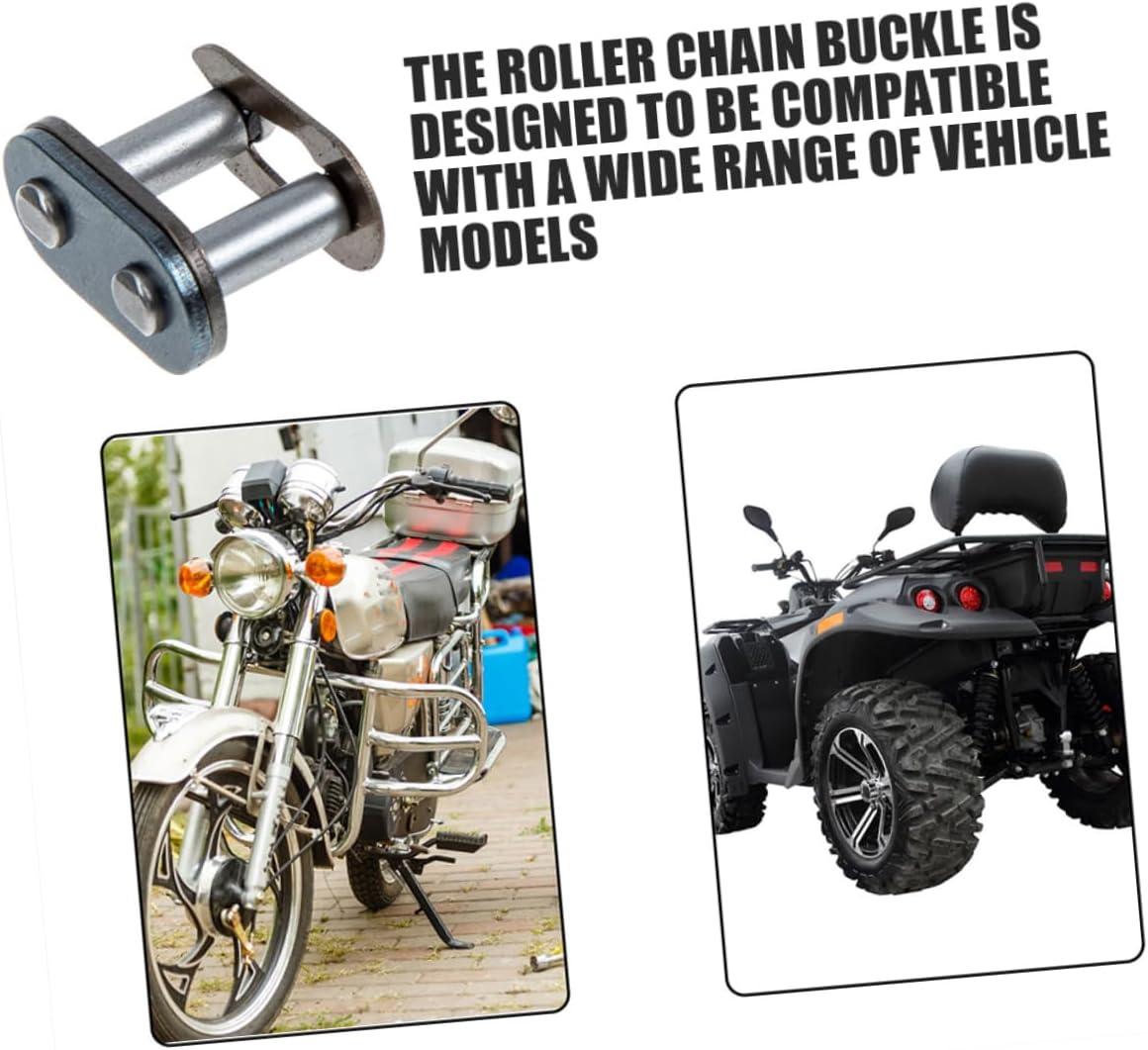 16pcs Standard Roller Chain Connecting Links Bike Chain Supplies Buckle Kit