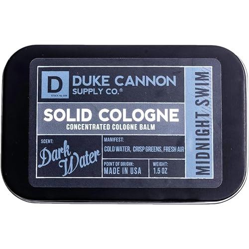 Duke Cannon Solid Cologne Midnight Swim - 1.5 oz