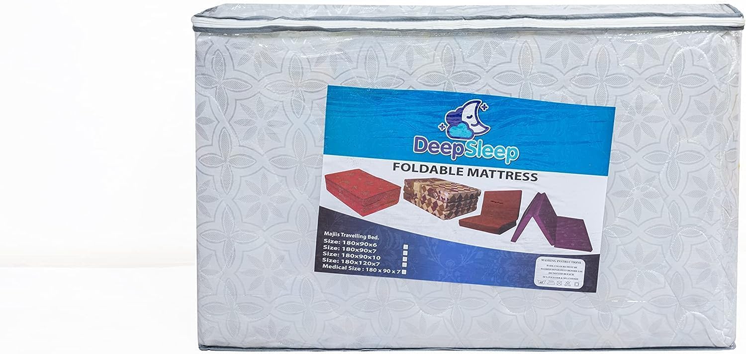 Deep Sleep Medicated Folded Mattress 90 x 180 x 6 cm