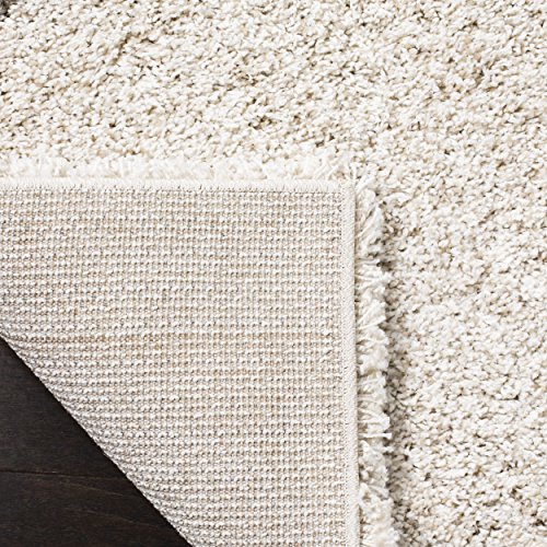 Safavieh Hudson Shag Collection 11' X 15' Ivory/Grey Sgh281A Modern Diamond Trellis Non-Shedding Living Room Bedroom Dining Room Entryway Plush 2-Inch Thick Area Rug #TOP4