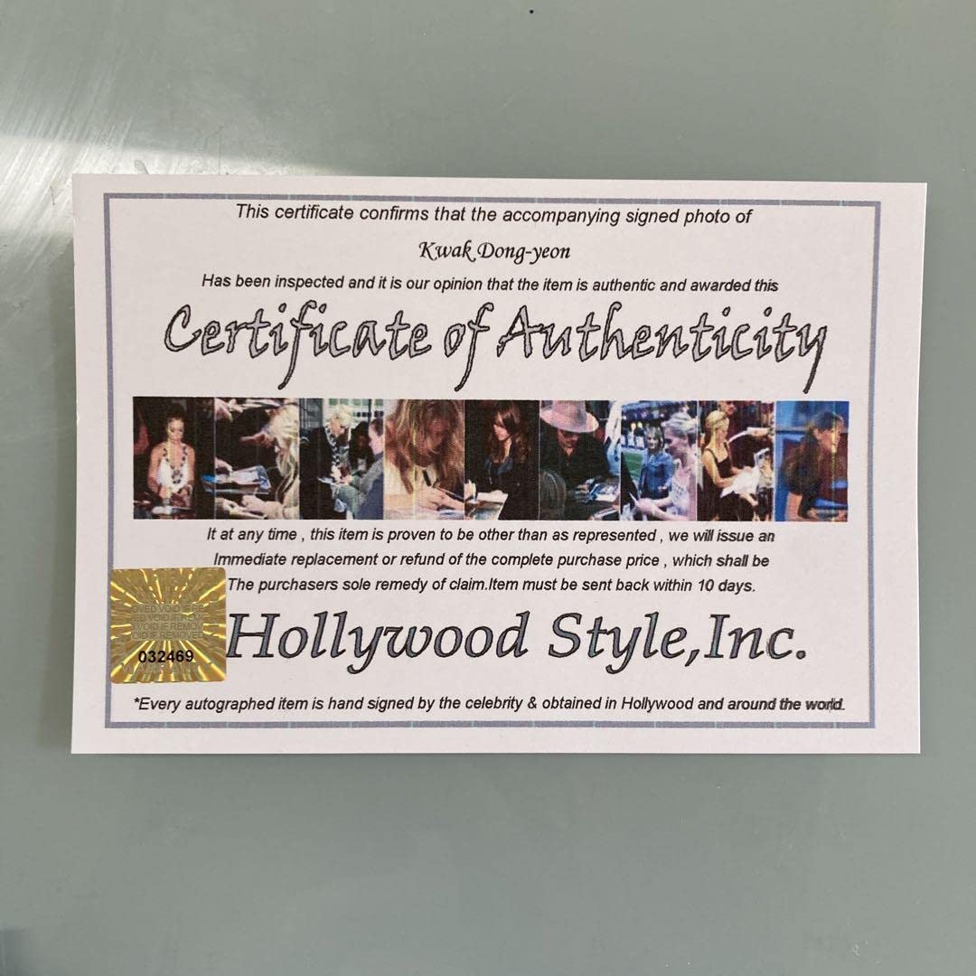 KWAK DONGYEON クァク・ドンヨン　直筆サイン入り　ポラロイド Amazon.co.jp: クァク ドンヨン直筆サイン入り写真…Kwak Dong-yeon