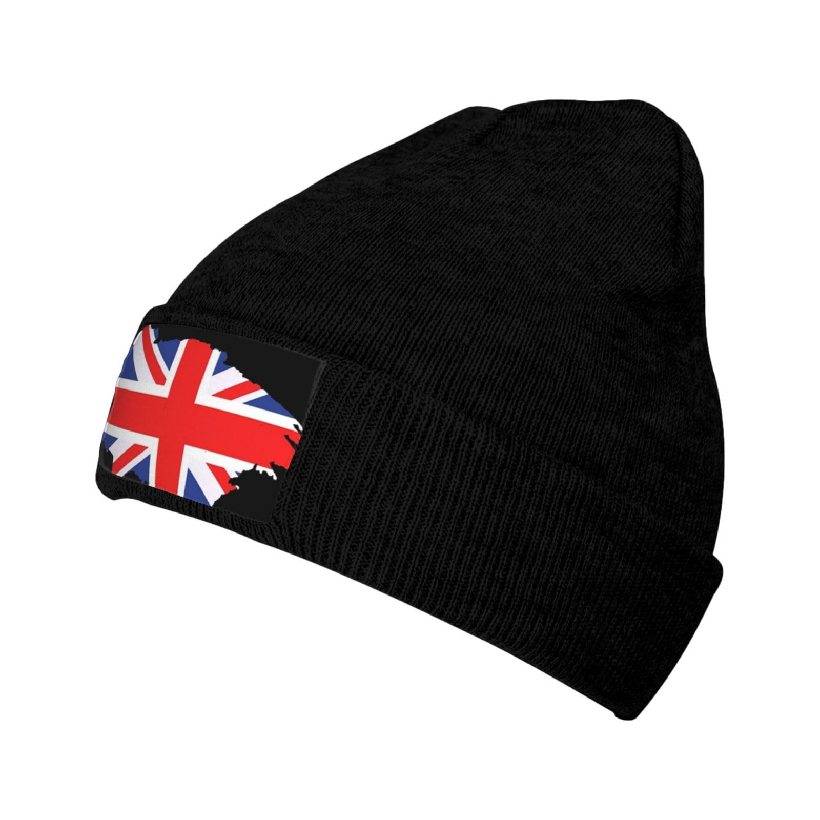 Hlbsdm Unisex Uk Flag_wwwrrr00002 Cute Union Jack Flag Beanie Hat For Men And Women British Uk Flag Winter Warm Hats Knit Slouchy Skull Cap