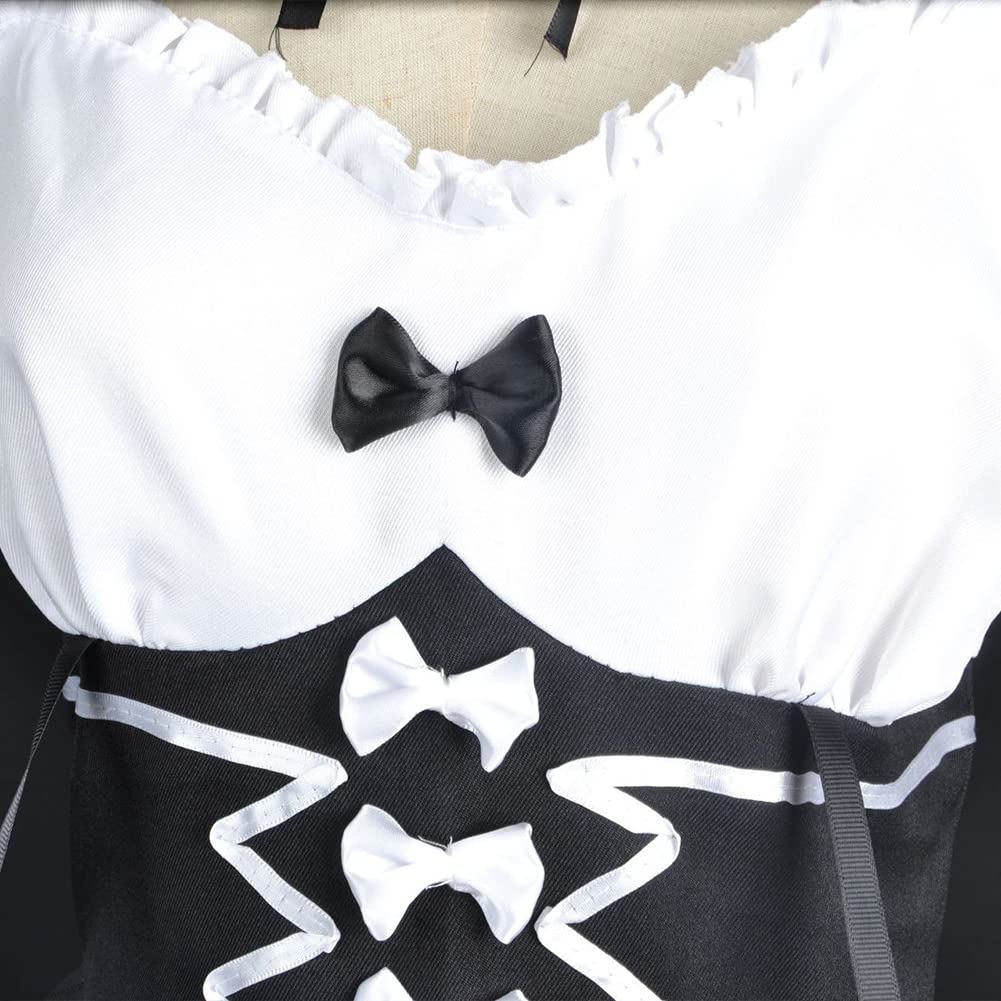 Anime Re:0 Rem Ram Maid Cosplay kostium Halloween, impreza, strój anime, wystawa, sukienka Lolita, mundur dla kobiet i dziewcząt