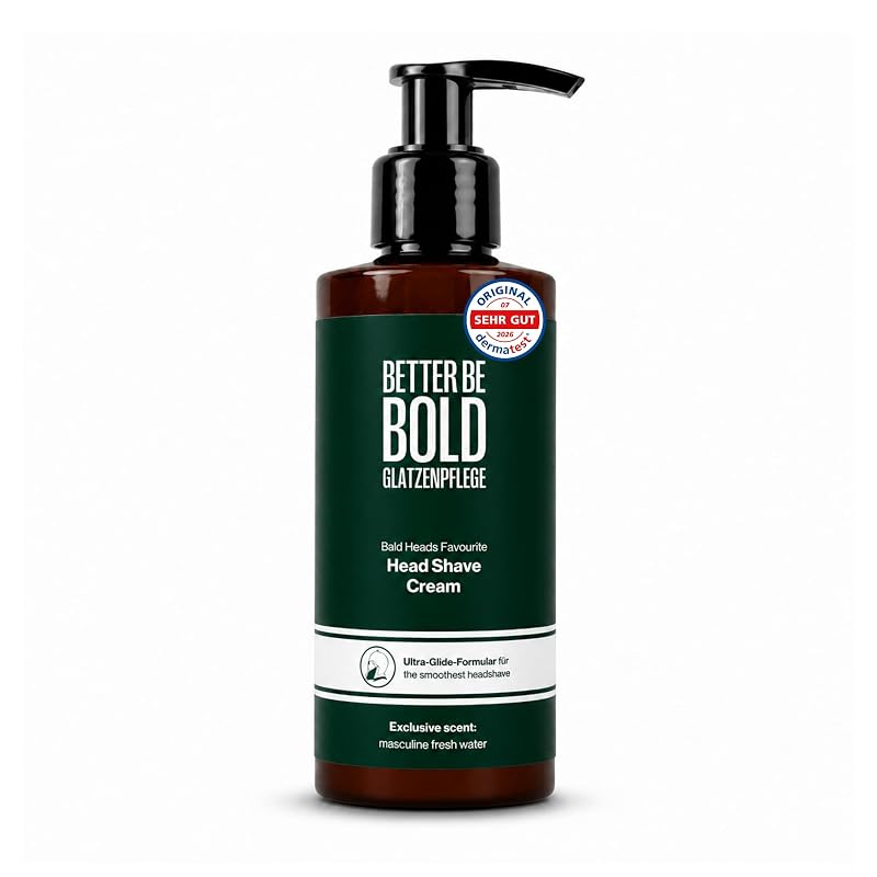 Creme de Barbear para Cabeça BETTER BE BOLD, 150 mL