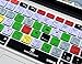 XSKN Adobe Lightroom Shortcuts Keyboard Skin Hot Keys LR Keyboard Cover for MacBook Air 13 & MacBook Pro 13 15 17, Retina (US / European ISO Keyboard)