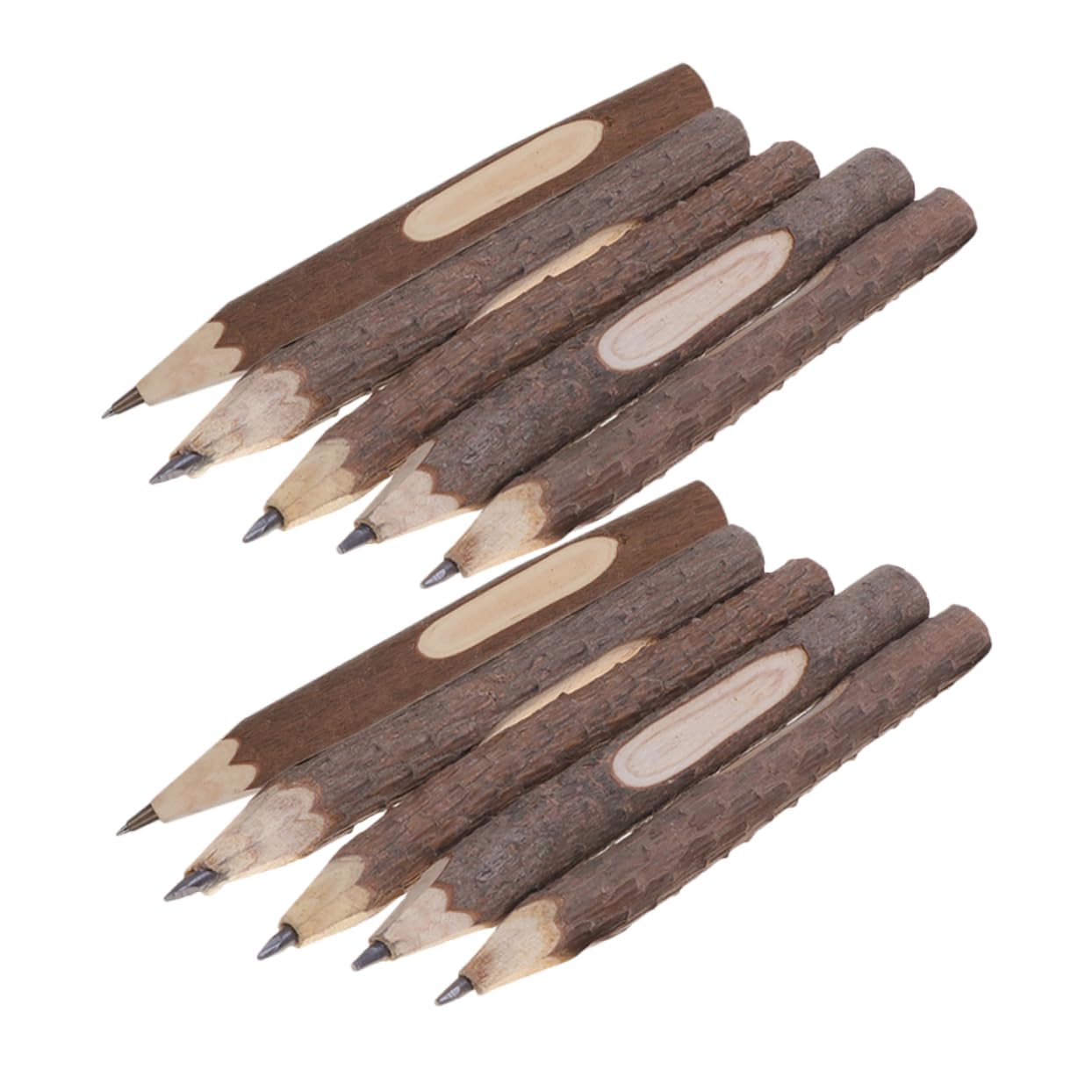 SHINEOFI 50piezas Lápices De Madera Naturales De Pack De Lápices Portátiles Para Estudiantes Herramienta De Dibujo y Escritura Biodegradables y Prácticos
