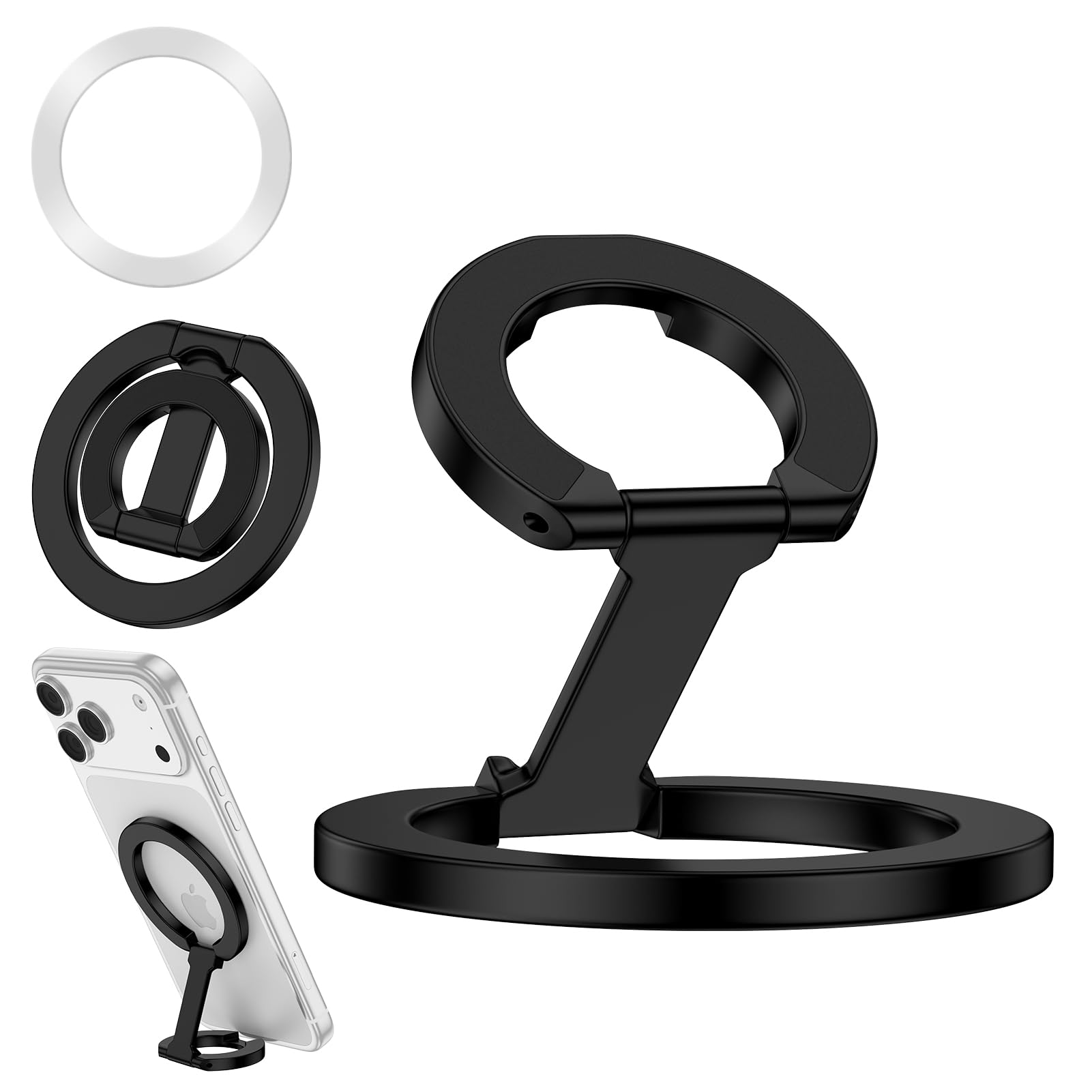 Amazon | MagSafe対応 スマホスタンド マグセーフ スマホリング 超薄型