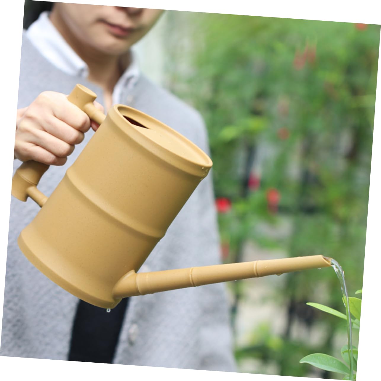 Regadera De Jardín Tetera Suministros De Riego Fácil De Usar y Transportar