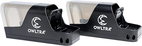 Miniatura 41 de OWLTRA Trampa para ratones de túnel segura para interiores y exteriores, 2 piezas, elimina instantáneamente la trampa de roedores con entrada