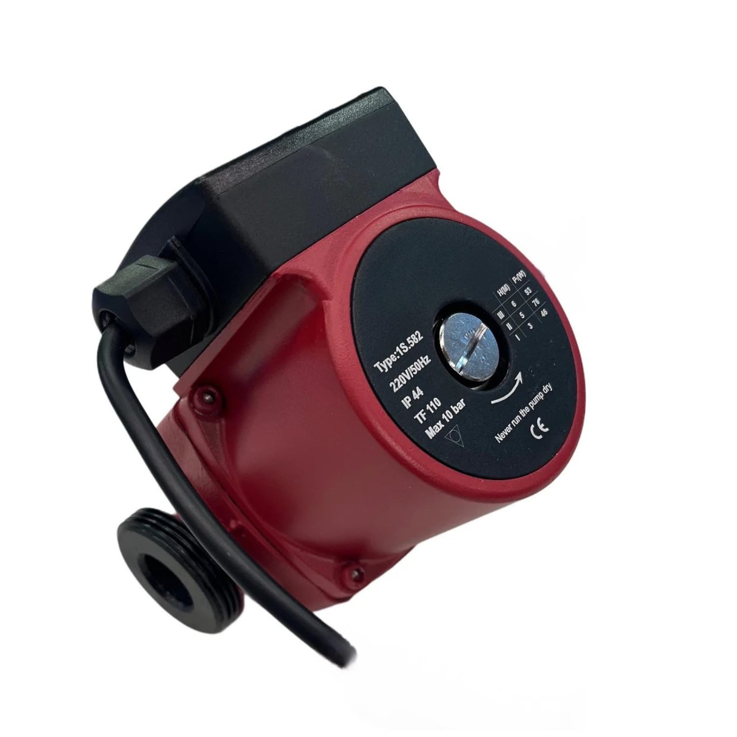 POMPA ACQUA CIRCOLATORE 1"1/2 RISCALDAMENTO 25/60-130 CALDAIA STUFA PELLET TERMOCAMINO 3 Velocità 1S.582