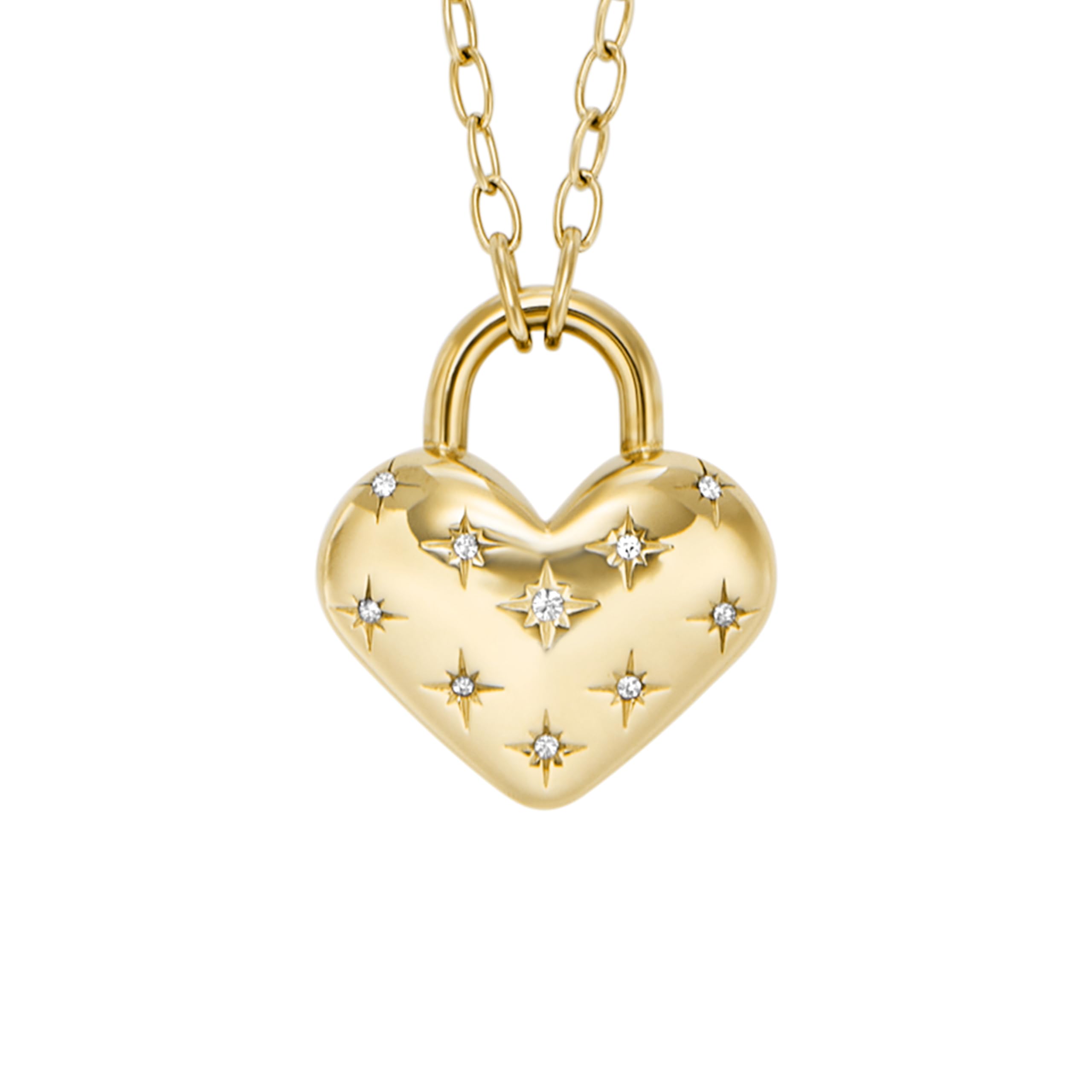 Fossil Locket Necklace for Women