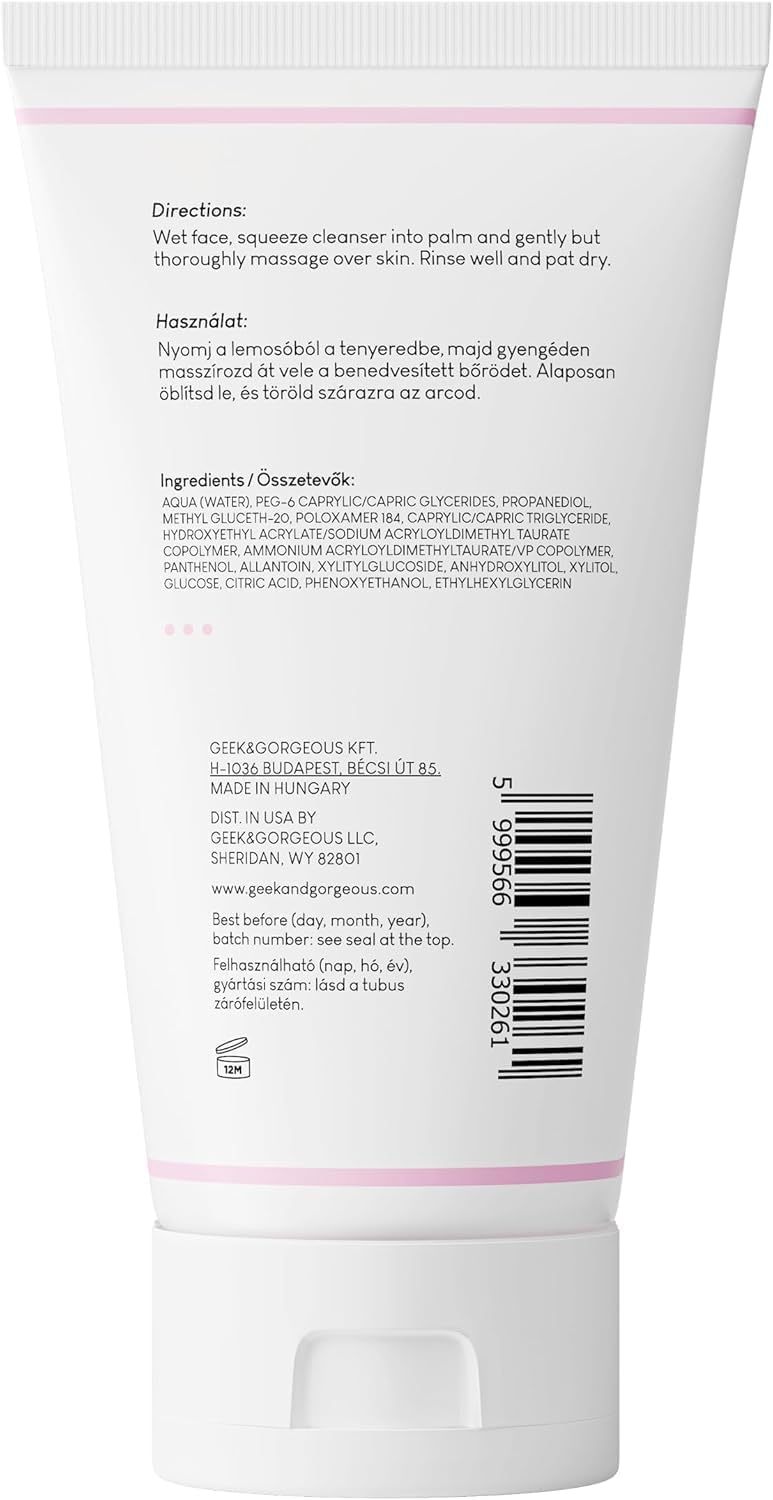 Geek & Gorgeous Jelly Joker 150 ml - Delikatny żel do mycia twarzy