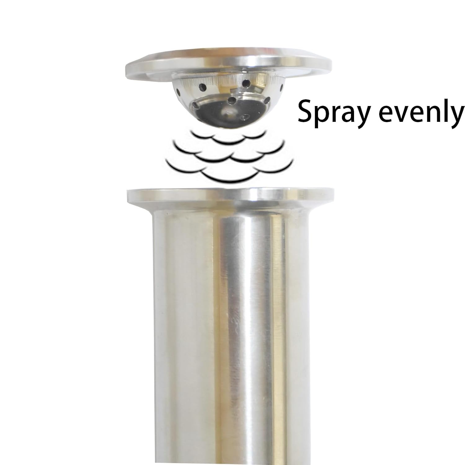 PEEM Open Extractor (with Uniform Spray Head), Closed-Loop Extractor, Stainless-Steel Extraction Tube, Extraction Tube for Vegetable Oil (90g/12")