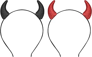 Halloween Headbands Devil Horns Headband, Devil Horns Costume for Women, Halloween Party, Costume, Trick or Treat, Cosplay