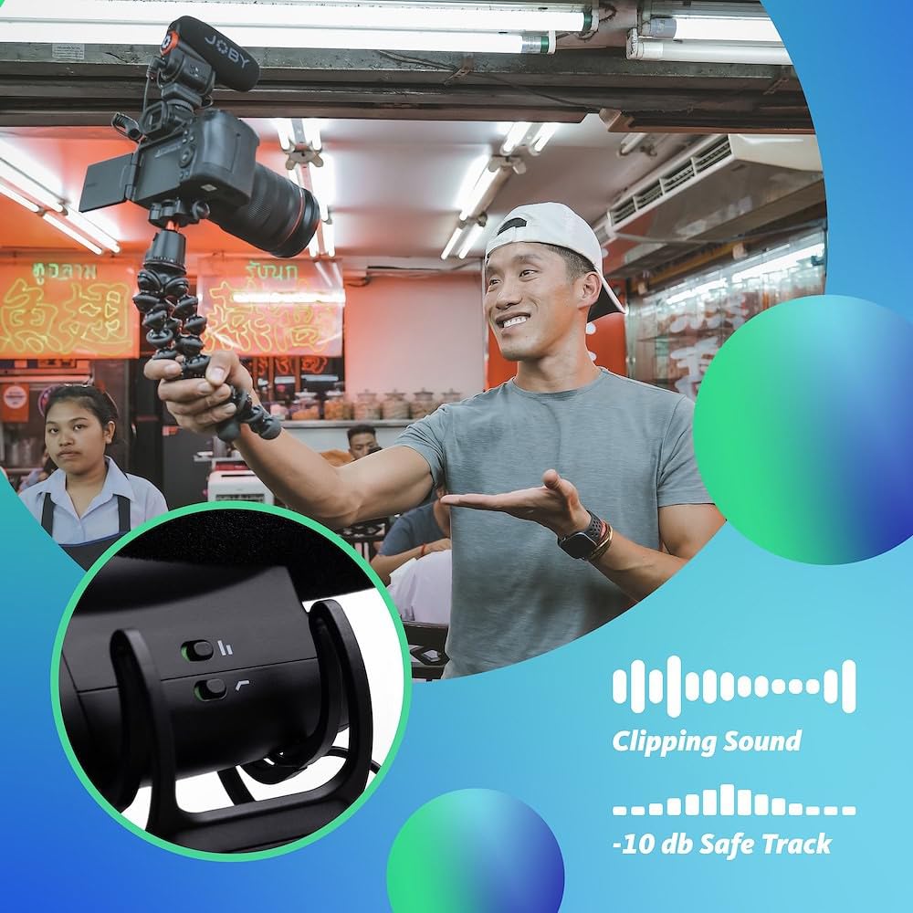Amazon.co.jp: Joby オンカメラマイク ウェイボプラス Wavo Plus