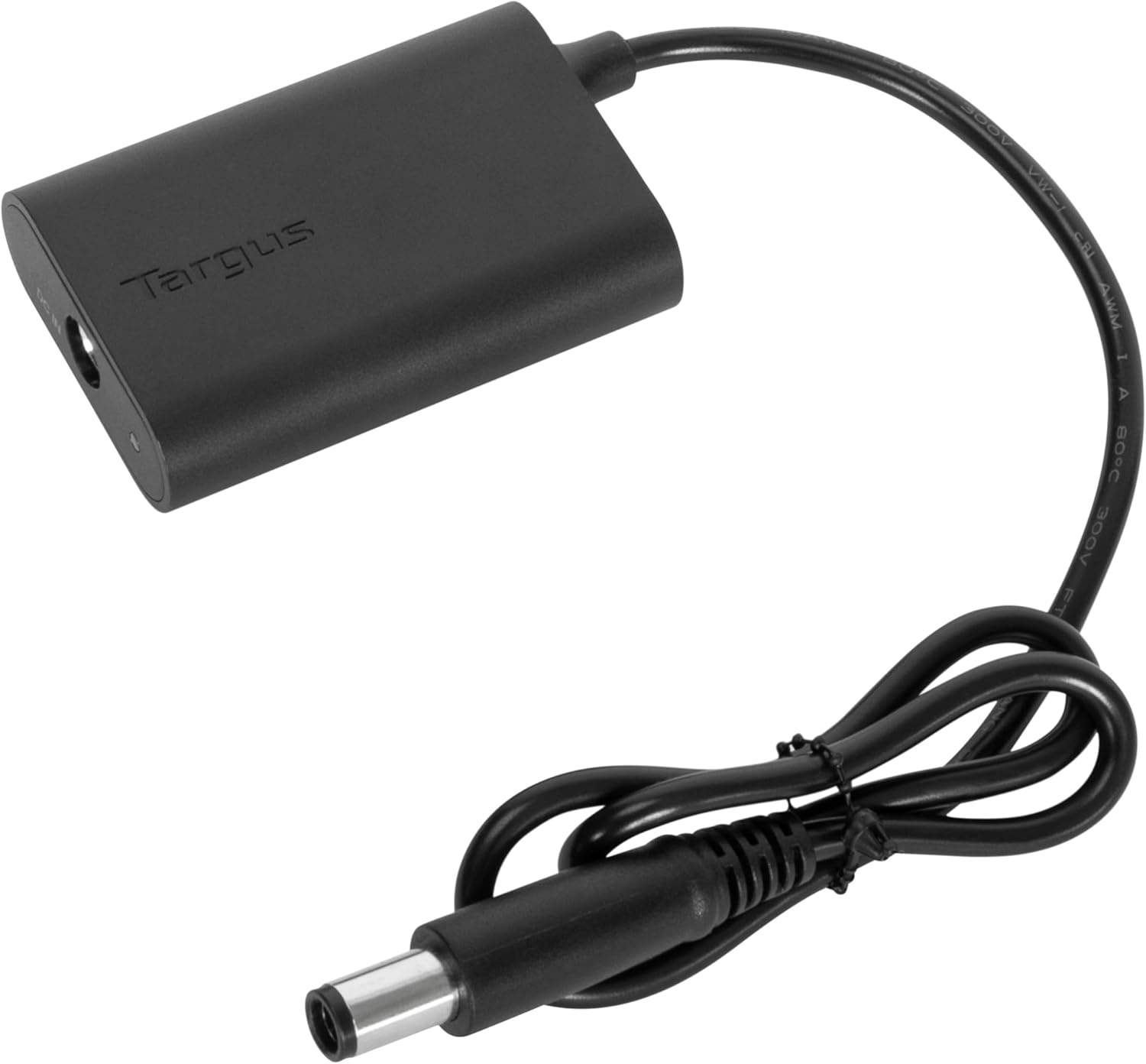 Targus Legacy 65W DC Power Converter with Tips & Storage – Compatible with DOCK310, DOCK315, DOCK180 – Power Delivery Charging for Legacy Laptops - ACA48GLZ