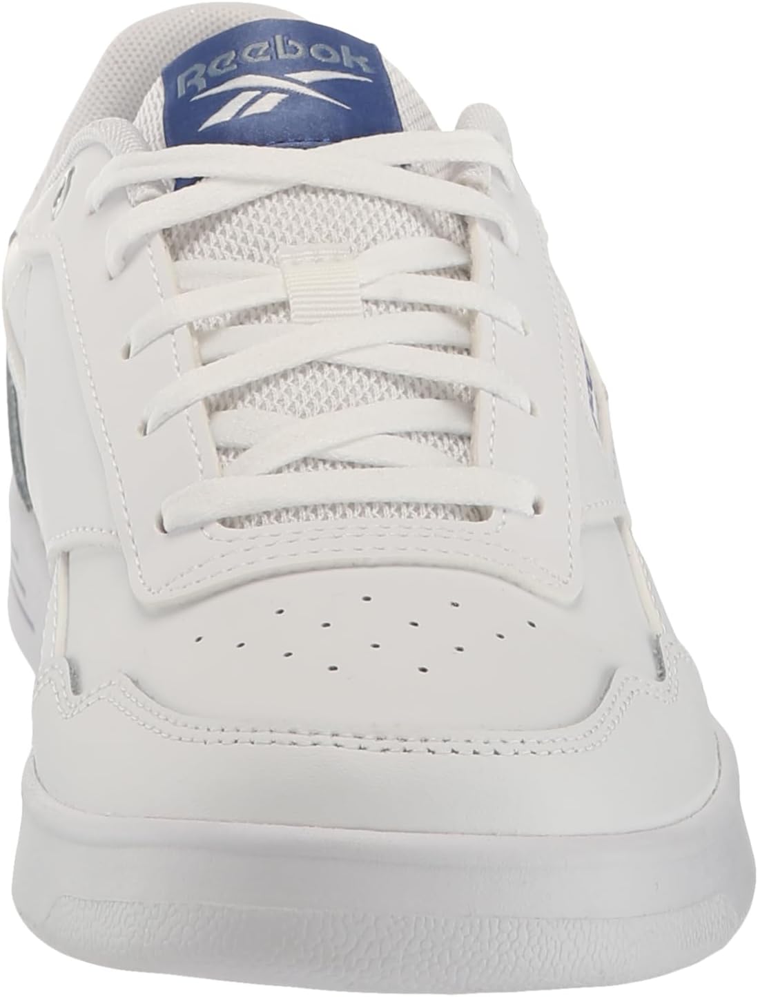 Reebok Women's Court Advance Sneaker, Footwear White/Step Purple/Vintage Blue, Women's Size 7 - Image 2