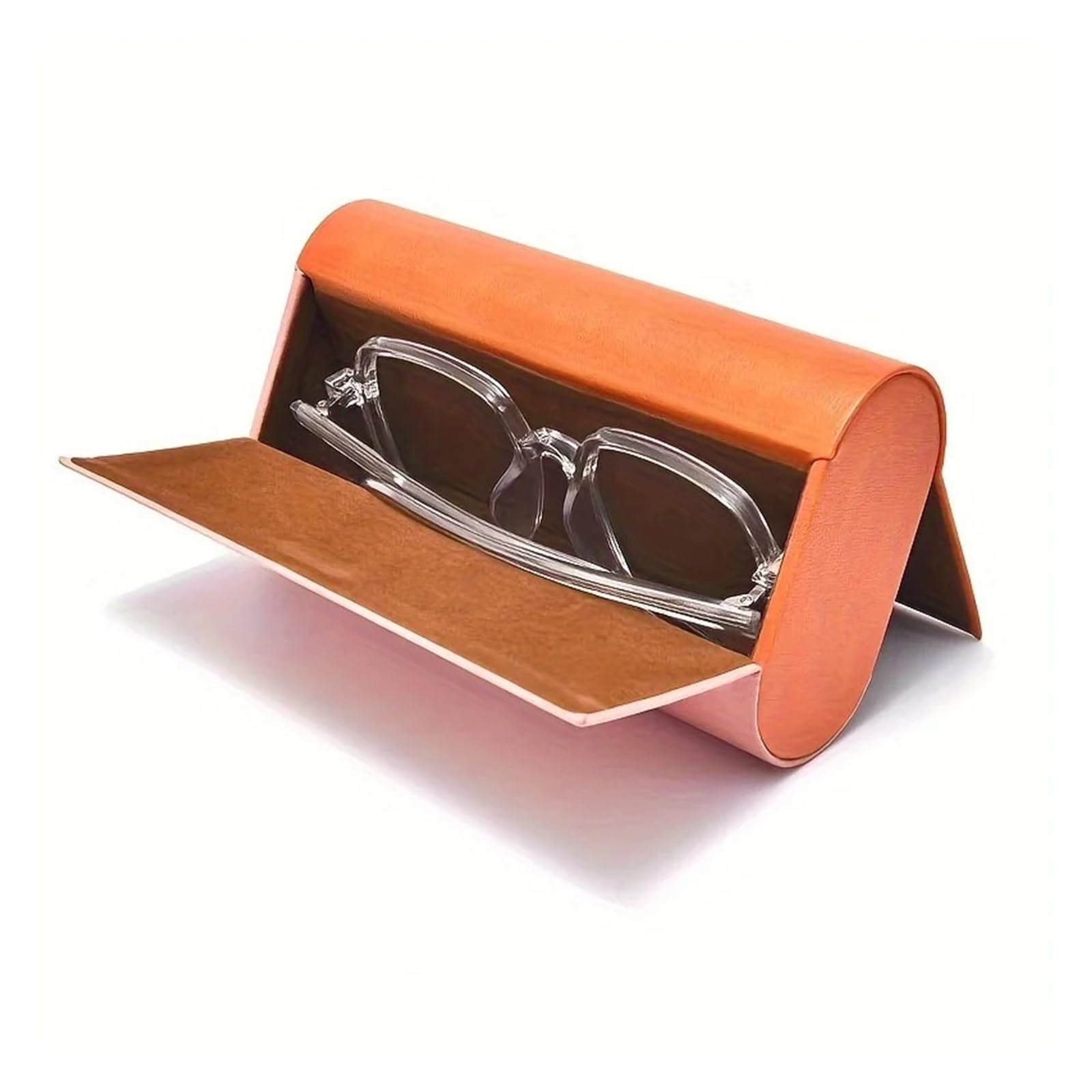 Estuche Doble para Gafas 1 estuche for gafas de doble capa, caja portátil resistente a los arañazos