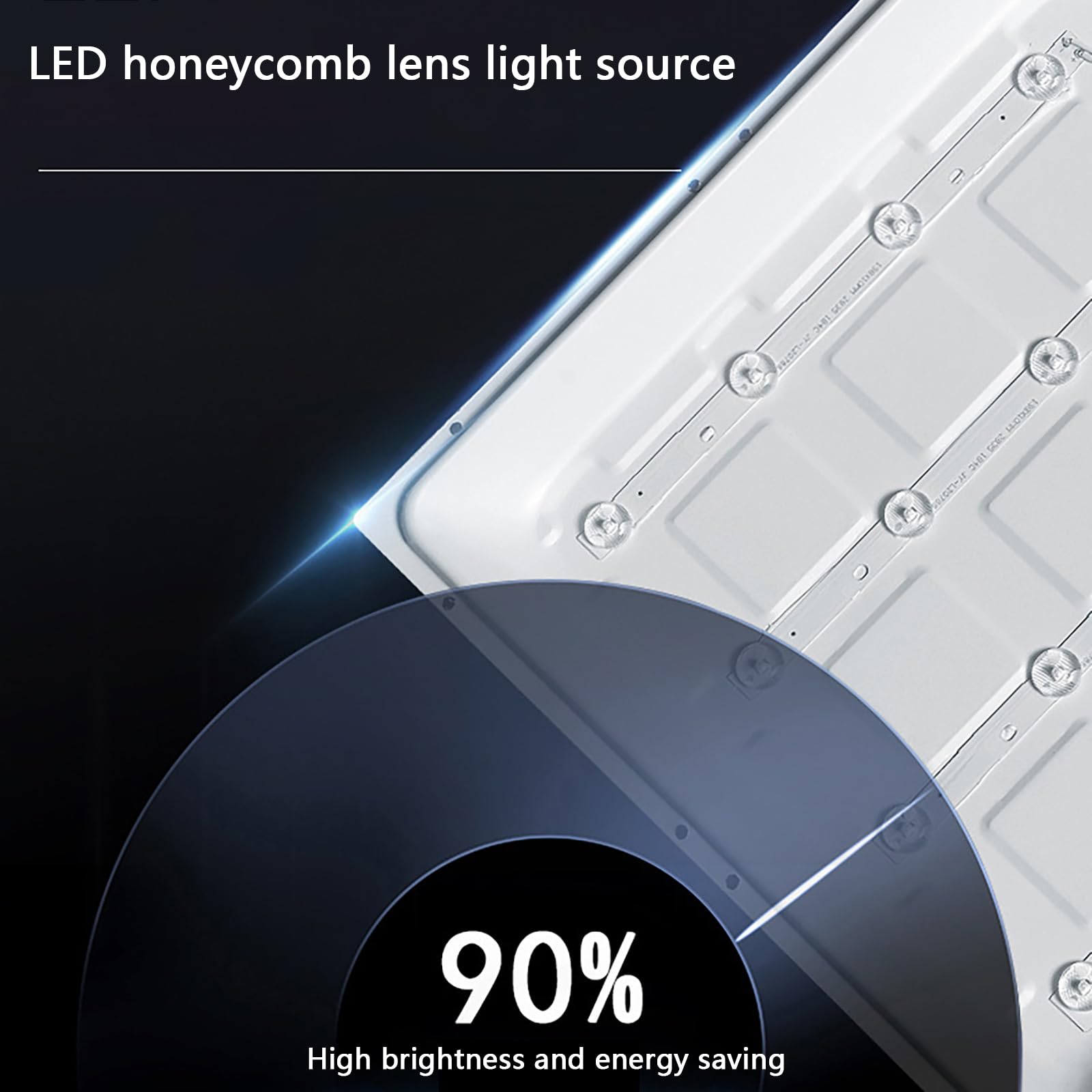 Confezione Da 10 Pannelli LED Ultrasottili Da 85 W Per Soffitto, 60x60 Cm, Luce Bianca Fredda 6500K, Illuminazione A Incasso A Risparmio Energetico Per Casa, Ufficio E Aree Commerciali,60cm × 60cm-10p