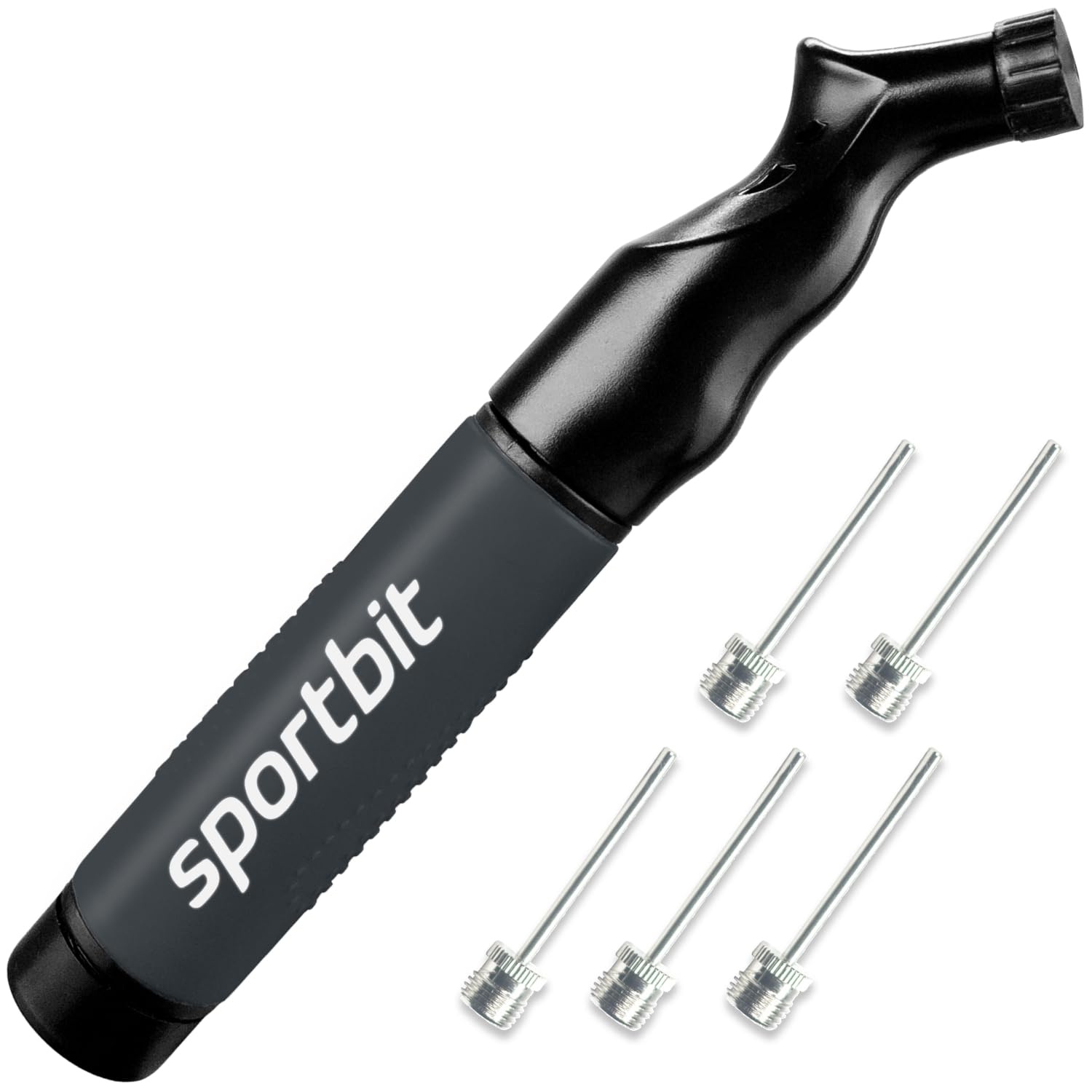 SPORTBIT Ball Pump for Sports Balls, Push &amp; Pull System