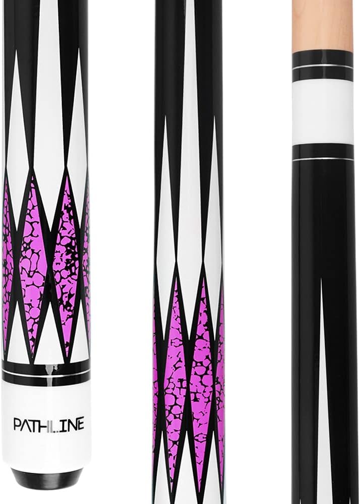 Pool Cue Stick - 58 inch Canadian Maple Billiard Pool Stick (Multicolour, 18oz, 19oz, 20oz, 21oz)
