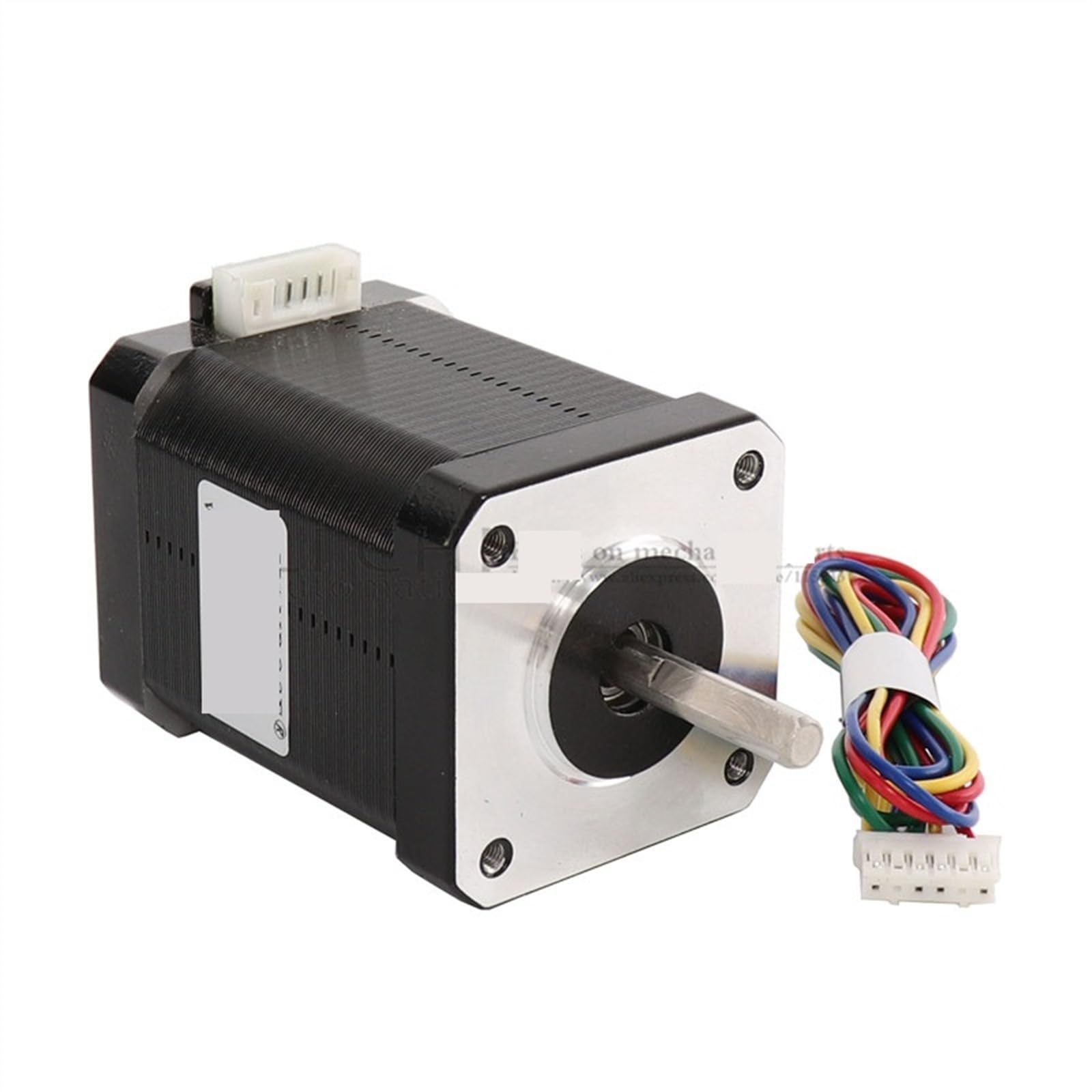 Motor paso a paso, Motor paso a híbrido de 2 fases Nema17 60MM 1.7A, 70N.cm Nema 17 4 cables 17HS6401S for CNC impresora 3D(17HS6401S X3PCS)