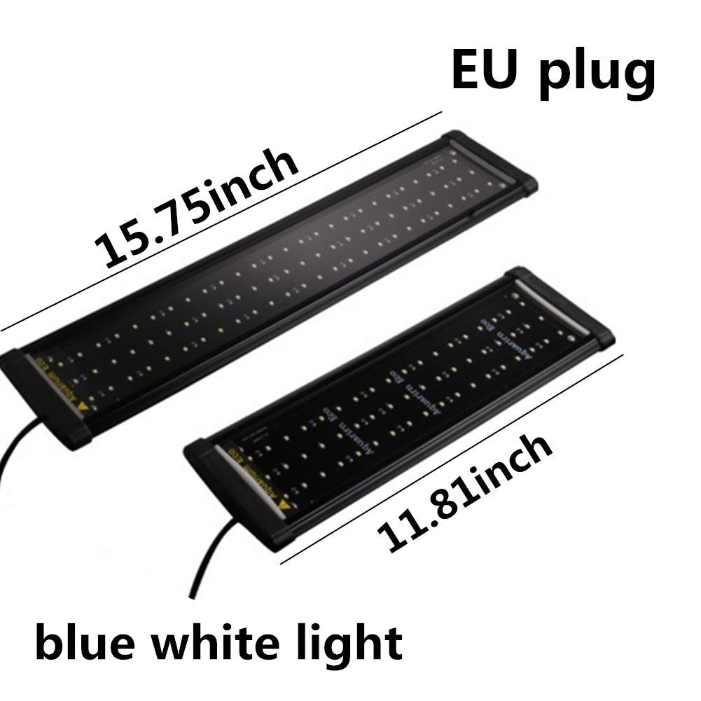 Oświetlenie akwarium LED oświetlenie do akwarium oświetlenie akwarium światła LED akwarium światło akwarium światła wodoodporne akcesoria do akwarium światło do akwarium 40 cm