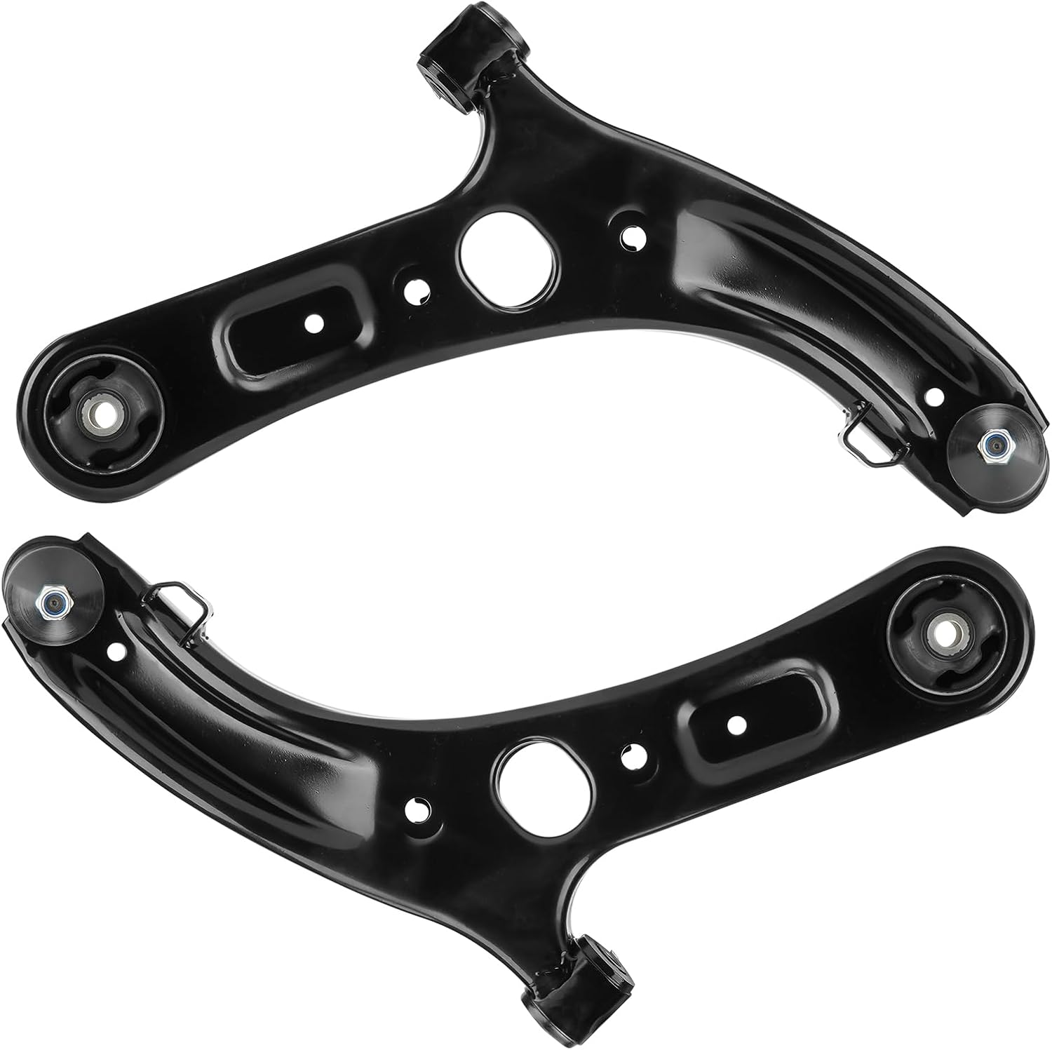 Front Lower Control Arms w/Ball Joints for Hyundai Elantra 2011-2017, Veloster 2012-2017, Driver & Passenger Side Suspension Kit K622232 K622646 2PCS