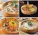 WINIAER Hangiri Wooden Sushi Rice Bowl, Sushi Oke Sushi Rice Mixing Tub with Sturdy Copper Bands, Great Copper Mixing Bowl Sushi Bucket for Cooking (10.6icnh)