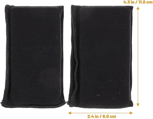 Miniatura 3 de BESPORTBLE Protectores de nudillos de gel para boxeo, kickboxing, 2 pares de almohadillas de gel para protección de dedos debajo de las manos para