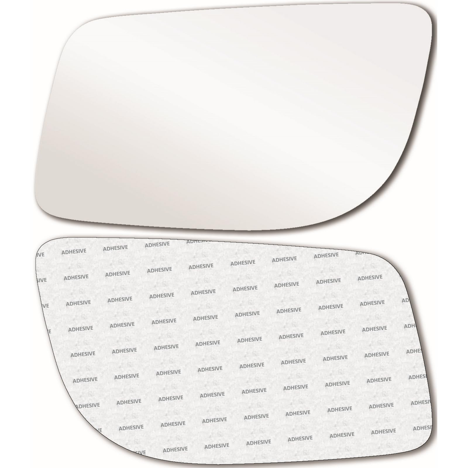 Amazon.com: New Replacement Mirror Glass with FULL SIZE ADHESIVE