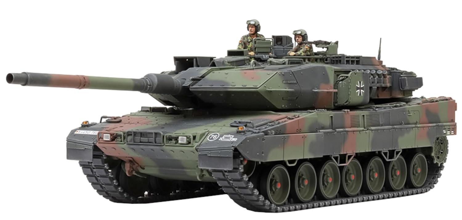 Amazon.com: TAMIYA 35387 1:35 KPz Leopard 2 A7V - Model Building 