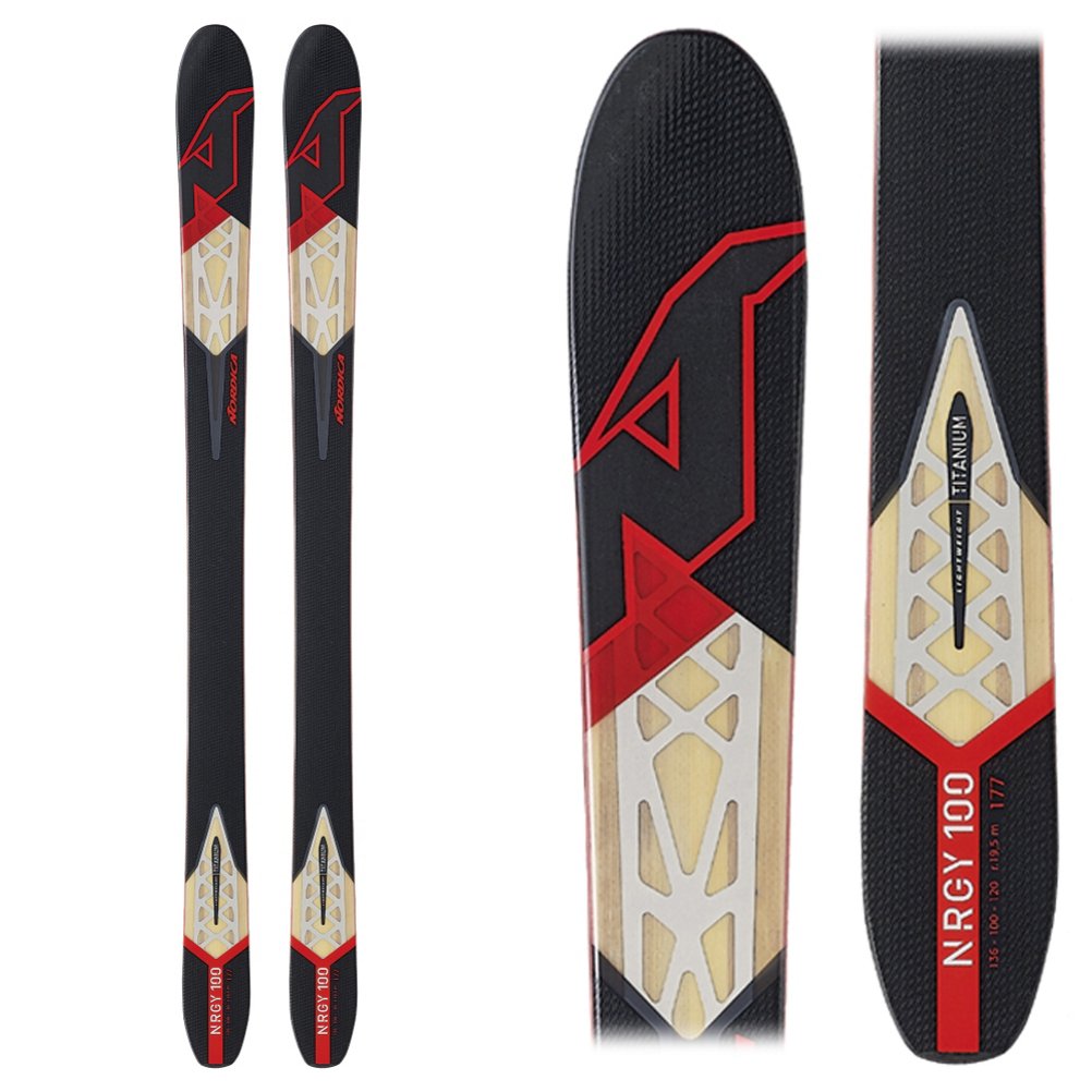 Nordica NRGy 100 Skis - Black 169
