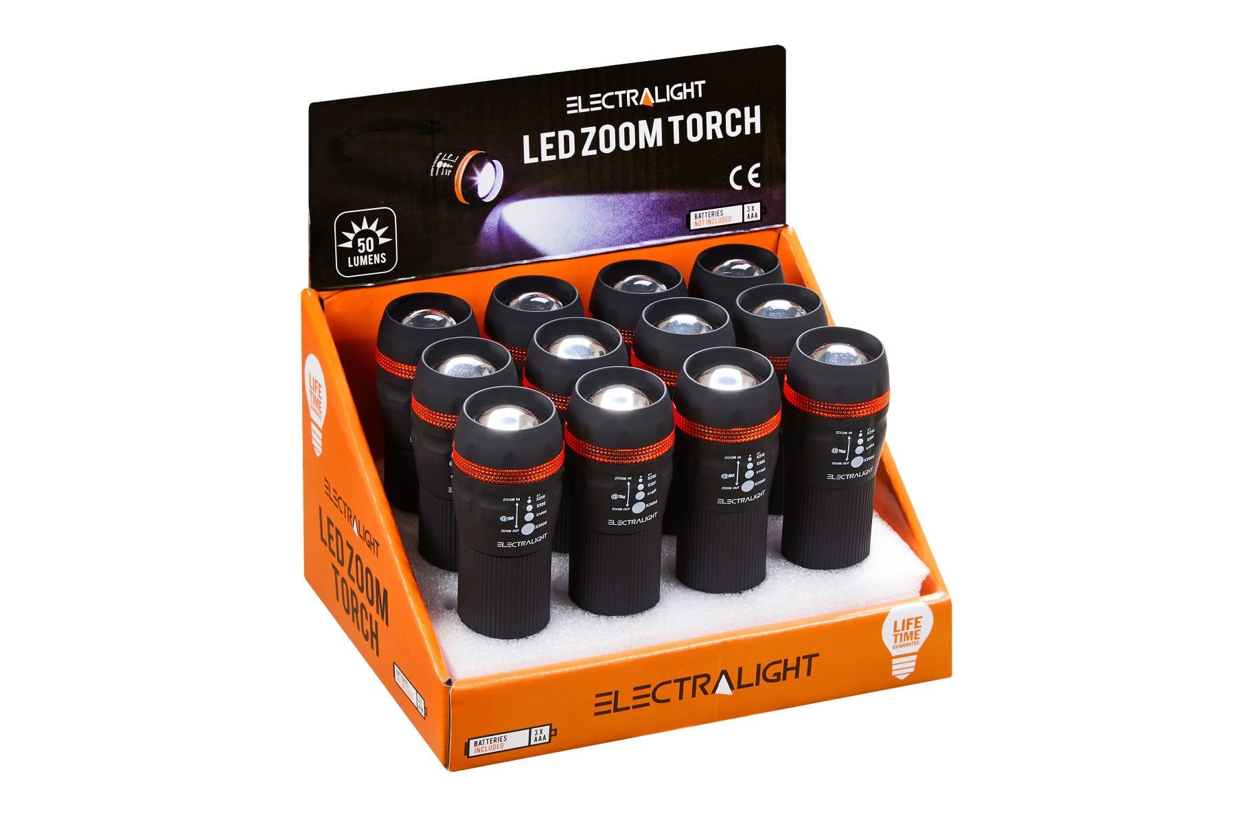 Electralight 65217 1W LED Zoom Torch