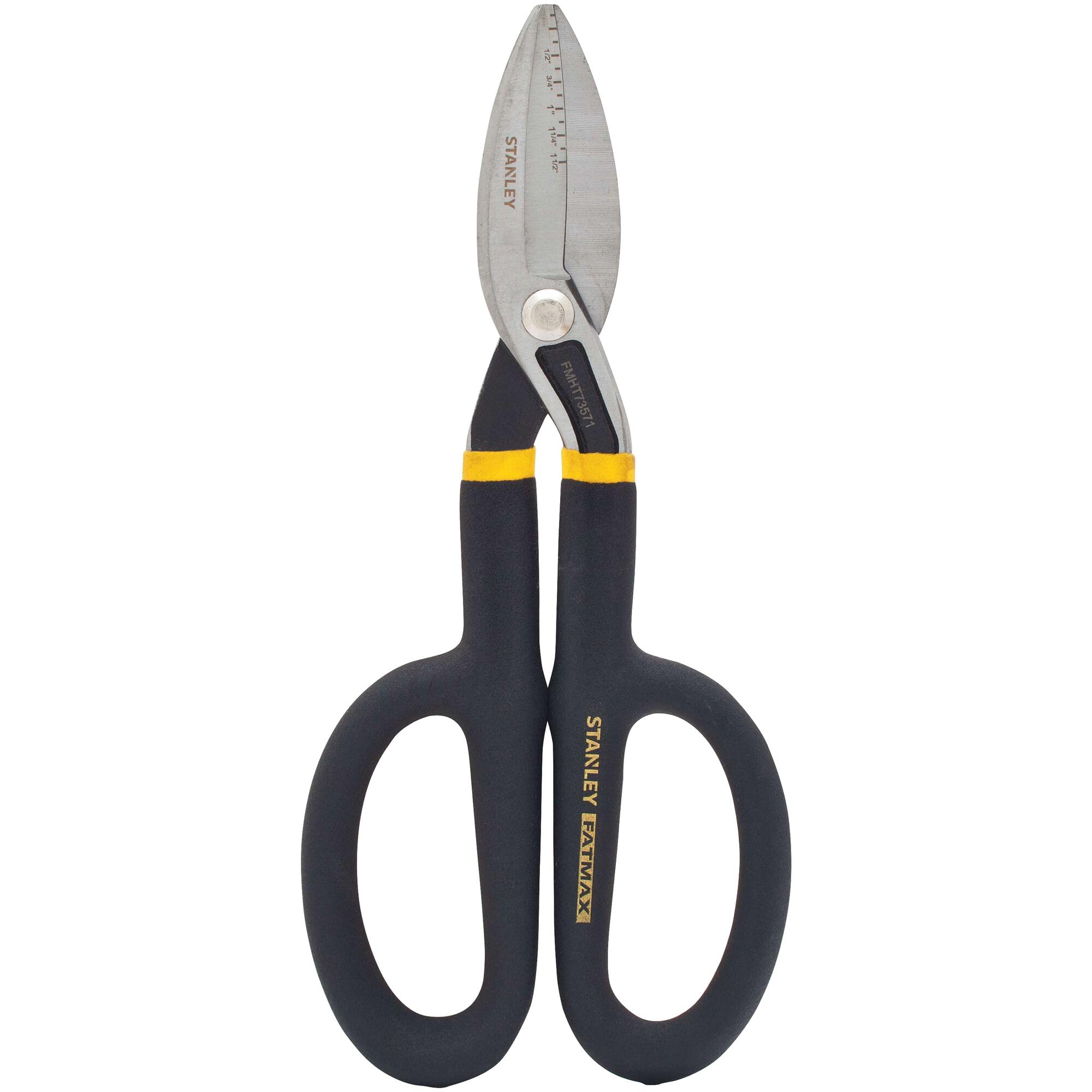Tinners Snip, 2-7/16 in. Cutting L, Black