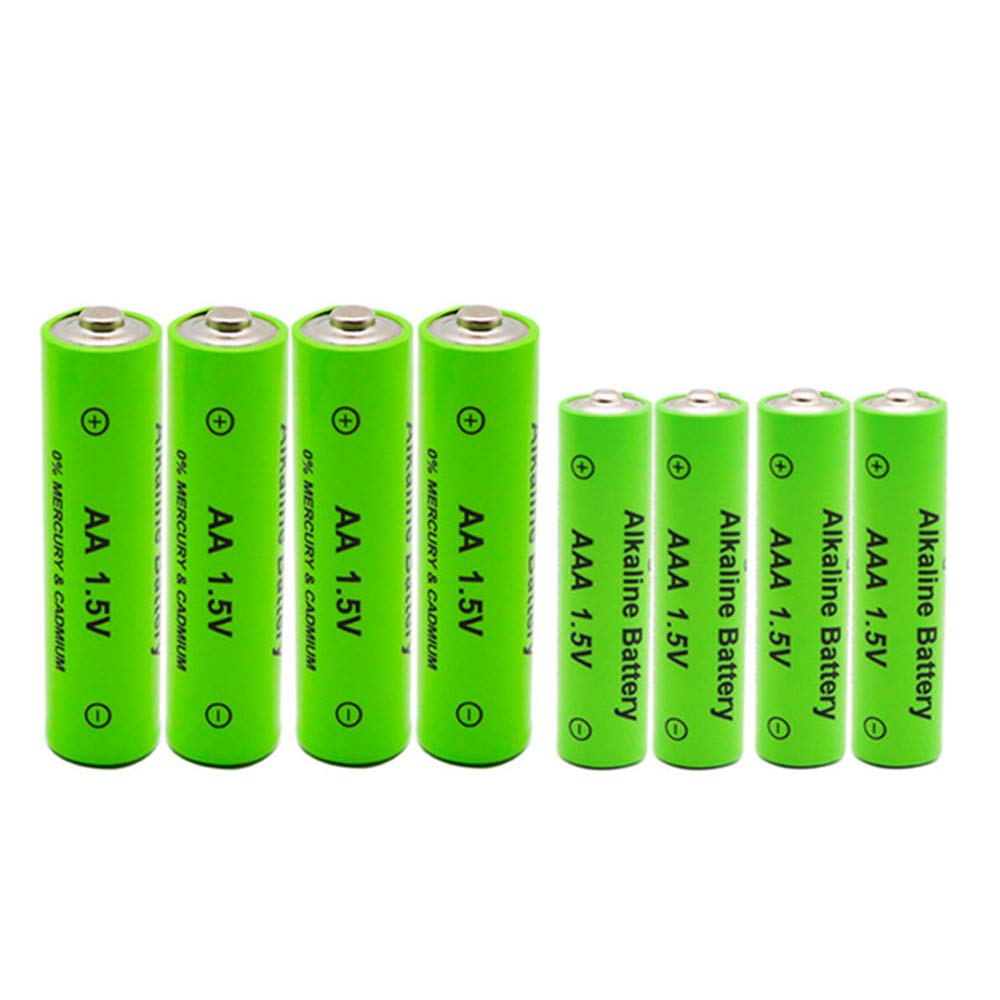 Batteria Ricaricabile AA + AAA AA 1.5V 1200Mah Batterie AAA 1.5V 600Mah per Torcia Giocattoli Orologio Sostituisci,B