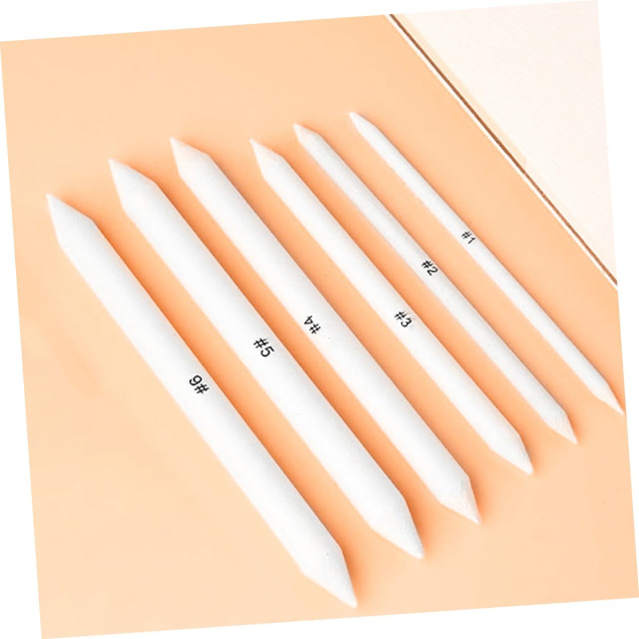 6pcs Sketching Pencils for Artists Highlighting and Blending Tools Erasable Drawing Supplies for Beginners and Professionals for Office and Art Projects