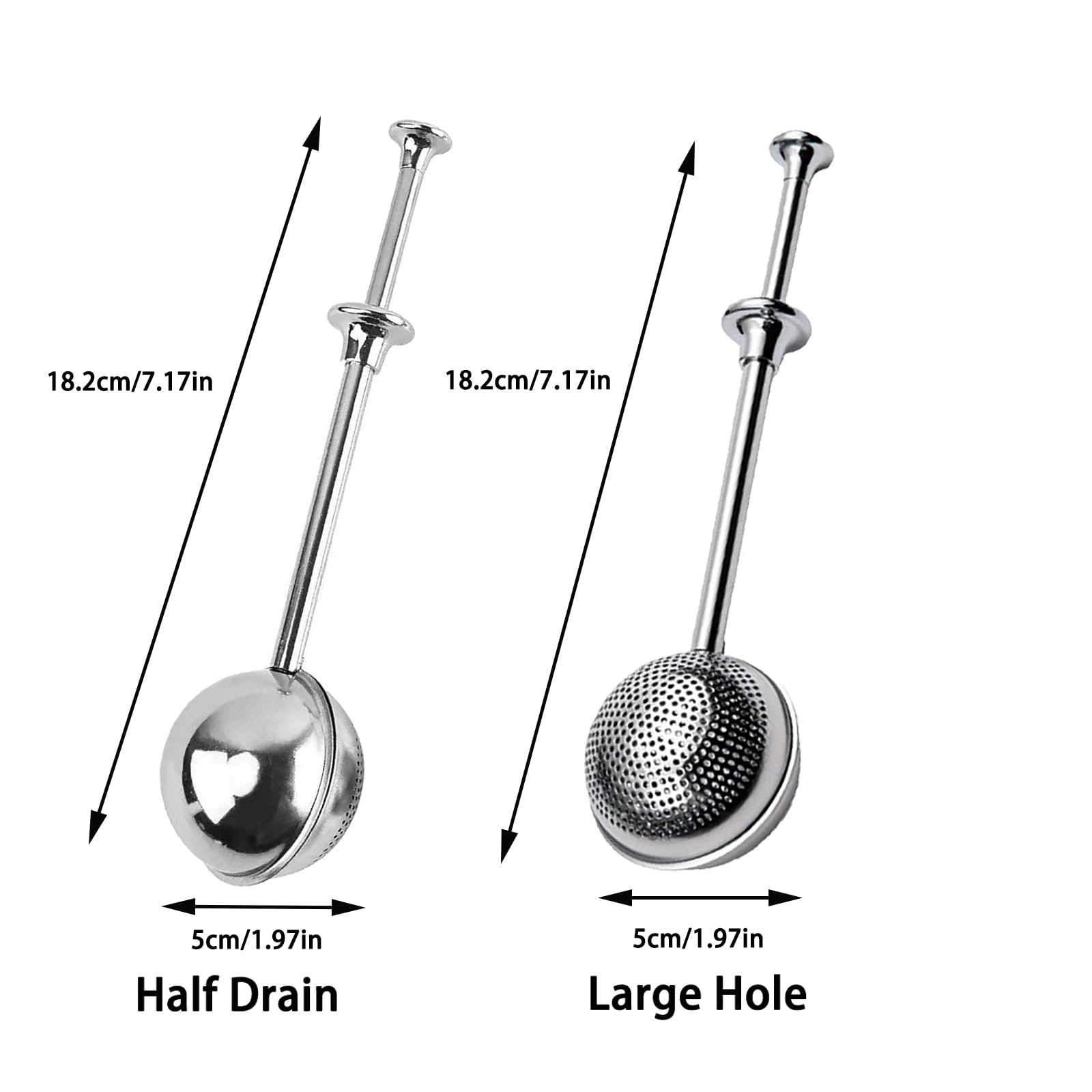 Changyeah Lot De 2 Pinces à Thé En Forme De Boule, Pinces à