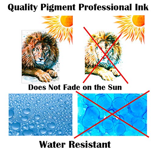 7Dots Art. Double Exposition. Watercolor Art Print, Poster 12"X10" (A4) On Fine Art Thick Watercolor Paper For Living Room, Bedroom, Bathroom. Wall Art Decor With Animals For Boys, Girls. (Wolf) #TOP2