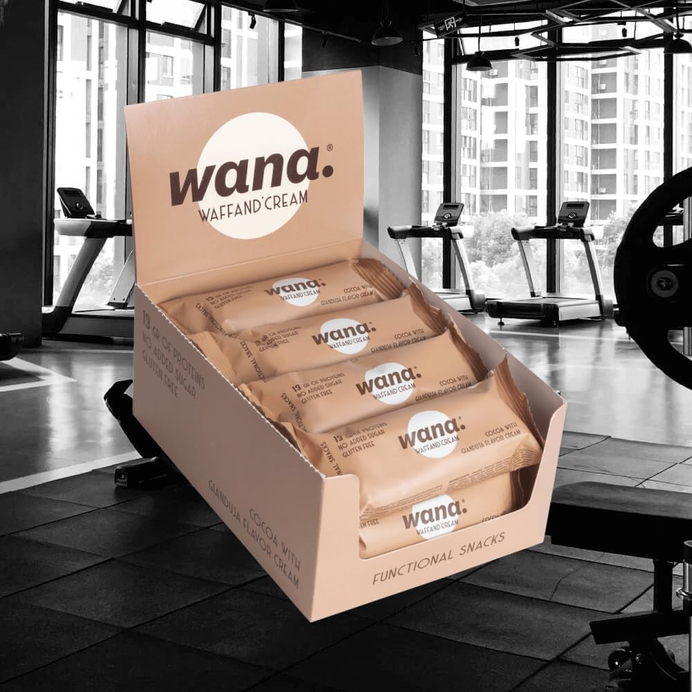 Wana Waffand'cream 12 Barritas X 43 Gr Sabor Chocolate - Gianduja