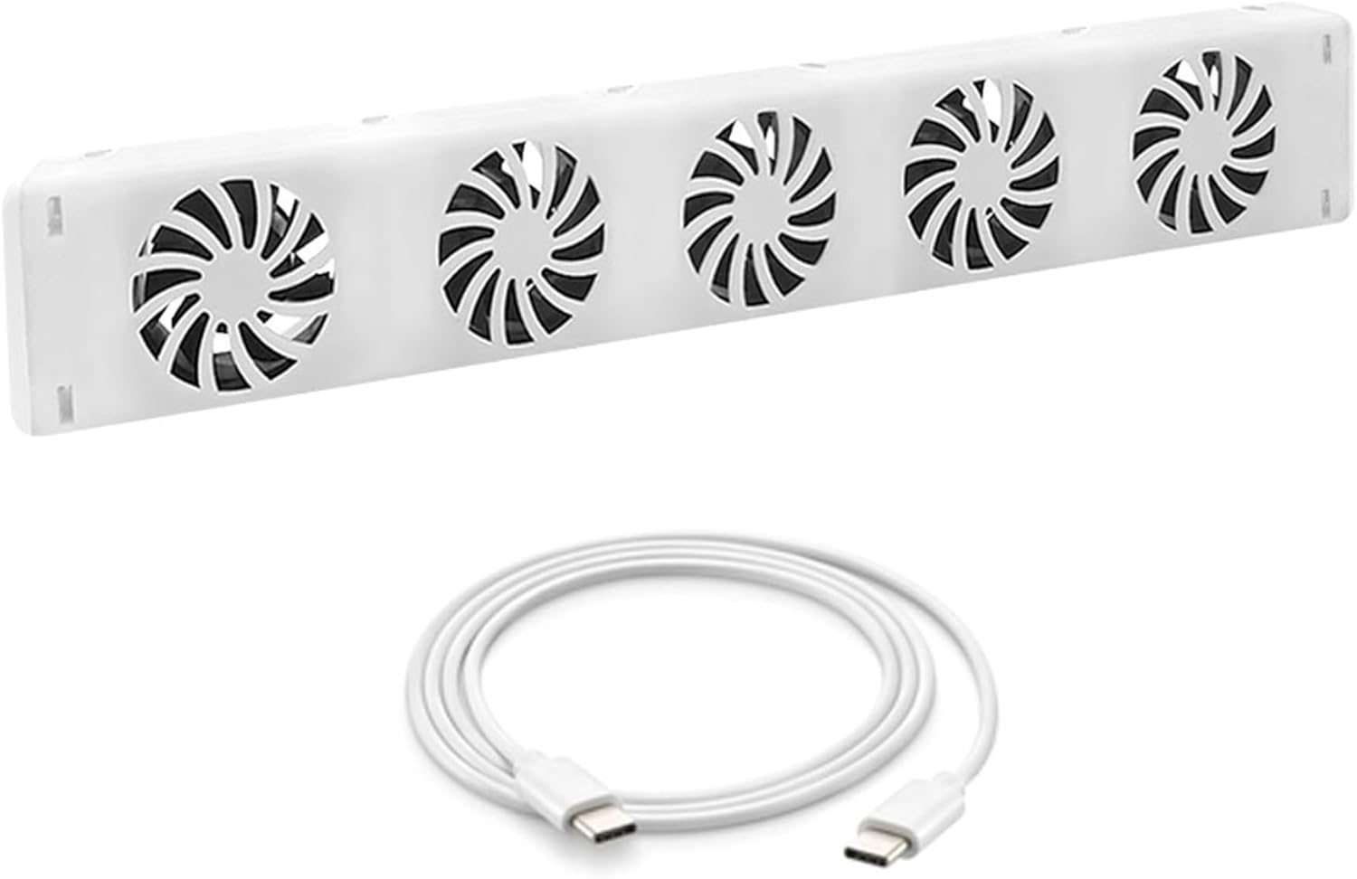 Household Radiator Fan Running Quiet Saving Energy Heater Fan Smart Radiator Amplifier Adjustable Speed with 5 Fans Easy Installation for Home