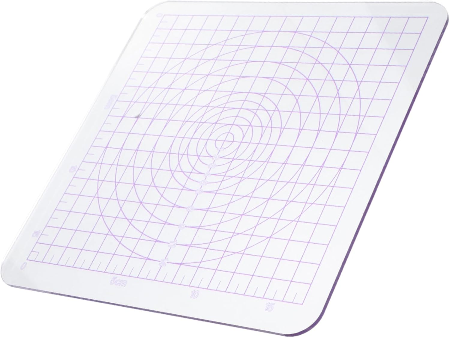 Uonlytech Clay Roller Tool Nonstick Acrylic Pressing Board for Pottery and Crafts Transparent Smooth for Easy Cleanup and Versatile Use
