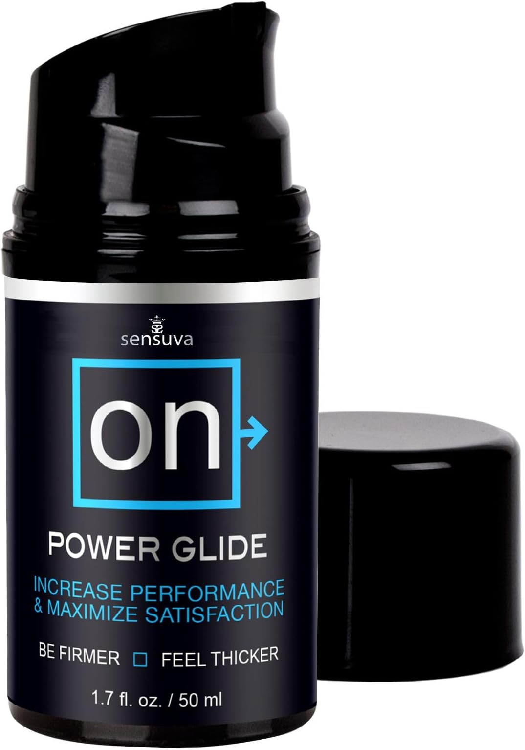 Sensuva On Power Glide for Him, Stimulating Arousal Gel for Men, Sexual Enhancer, Sex Enhancements for Male Sensation Gel, Tingling Sexual Enhancement for Penis Pleasure,USA (1.7 Fl. Oz.)