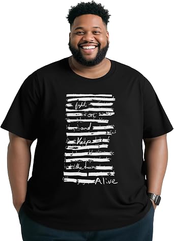 Big and Tall T Shirts for Men, Oversize Cotton Crew Neck T-Shirts, Short Sleeve Pullover Casual Loose Basic Tee Tops 4XL-8XL